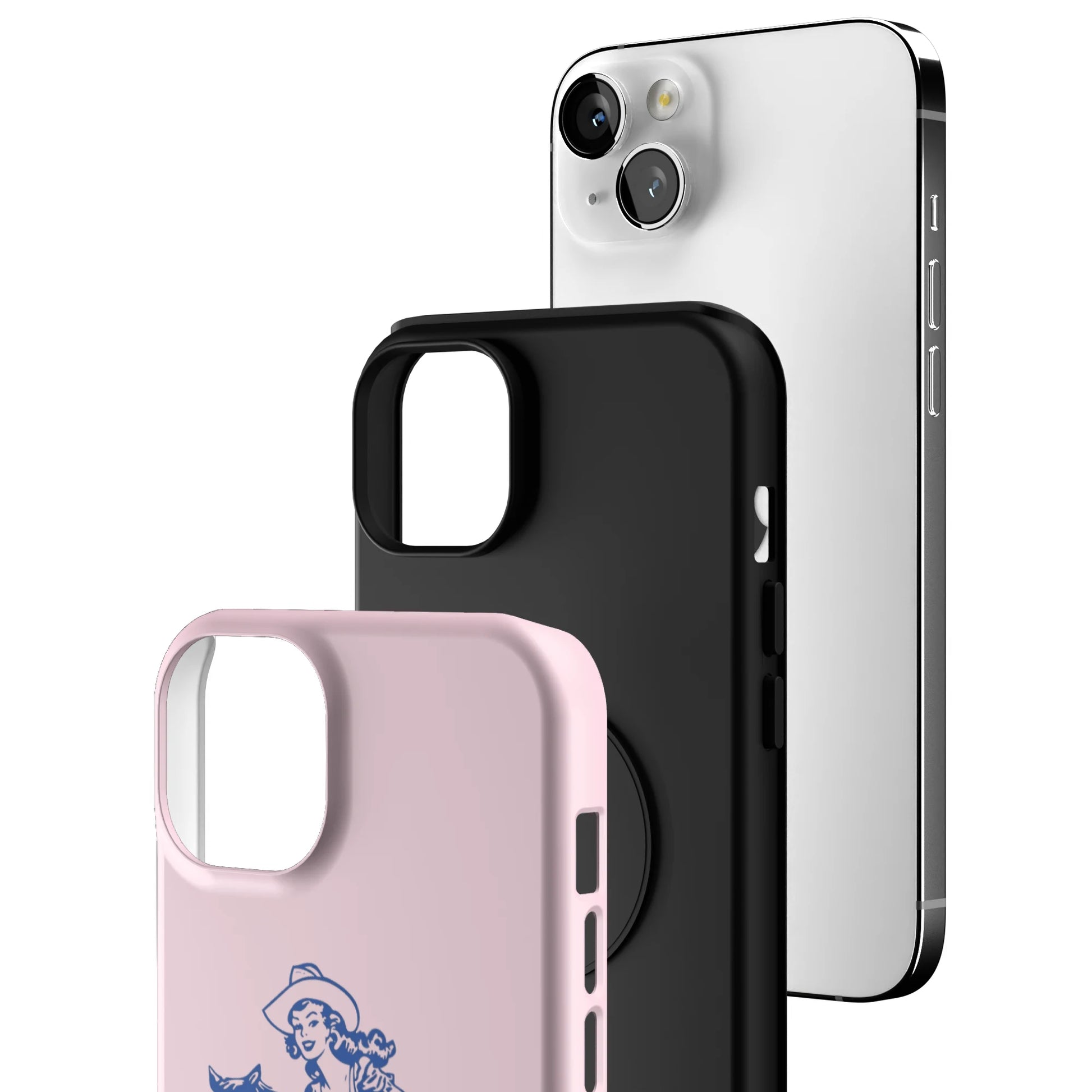 Pink-Lasso-Lady-iphone-case-iPhone 14 Plus-3