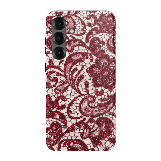 Crimson Lace Samsung Case