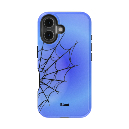 Blue Web iPhone Case