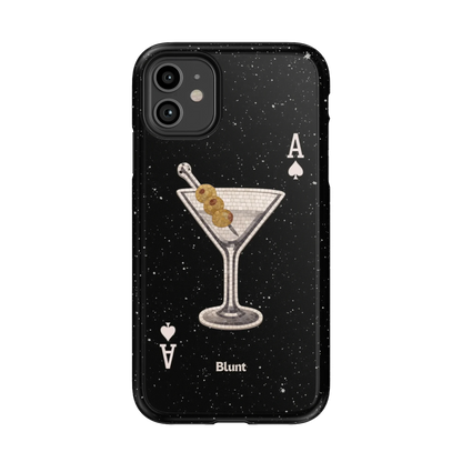 Black Dirty Martini iPhone Case