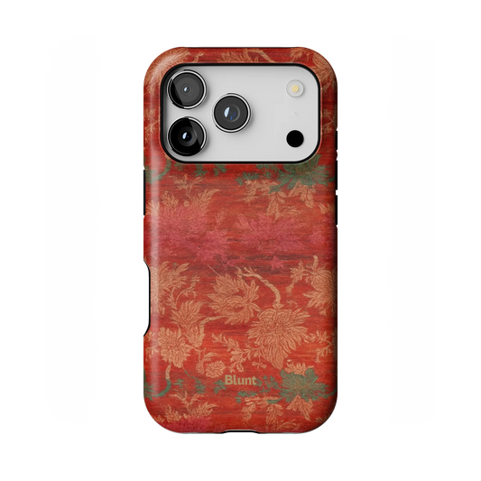 Crimson Tapestry iPhone Case