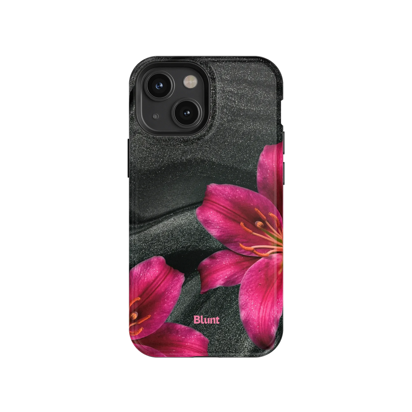 Midnight Petals iPhone Case