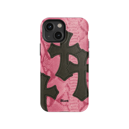 Pink Gothic iPhone Case