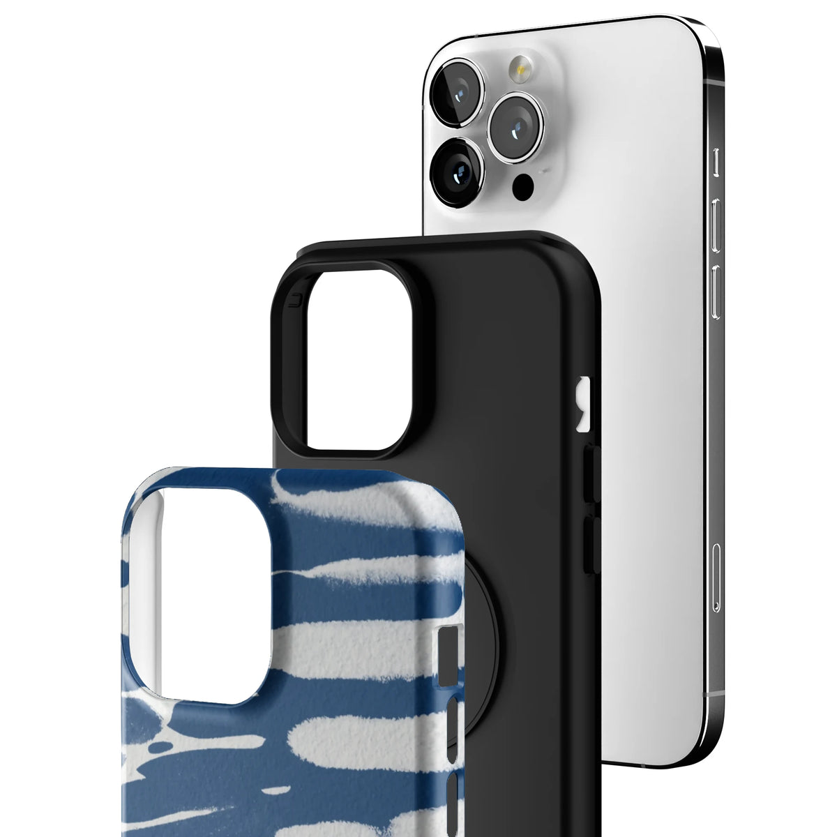 Navy-Noir-Abstract-iphone-case-iPhone 13 Pro Max-3