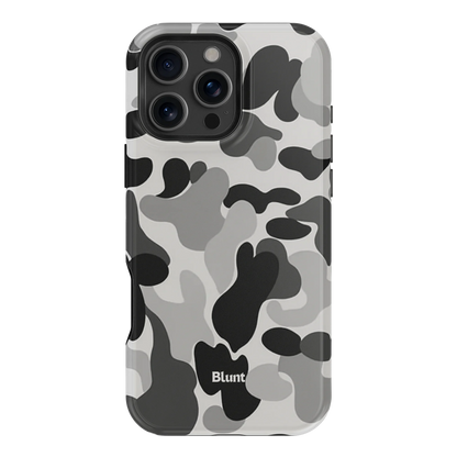 Grey Camo iPhone Case