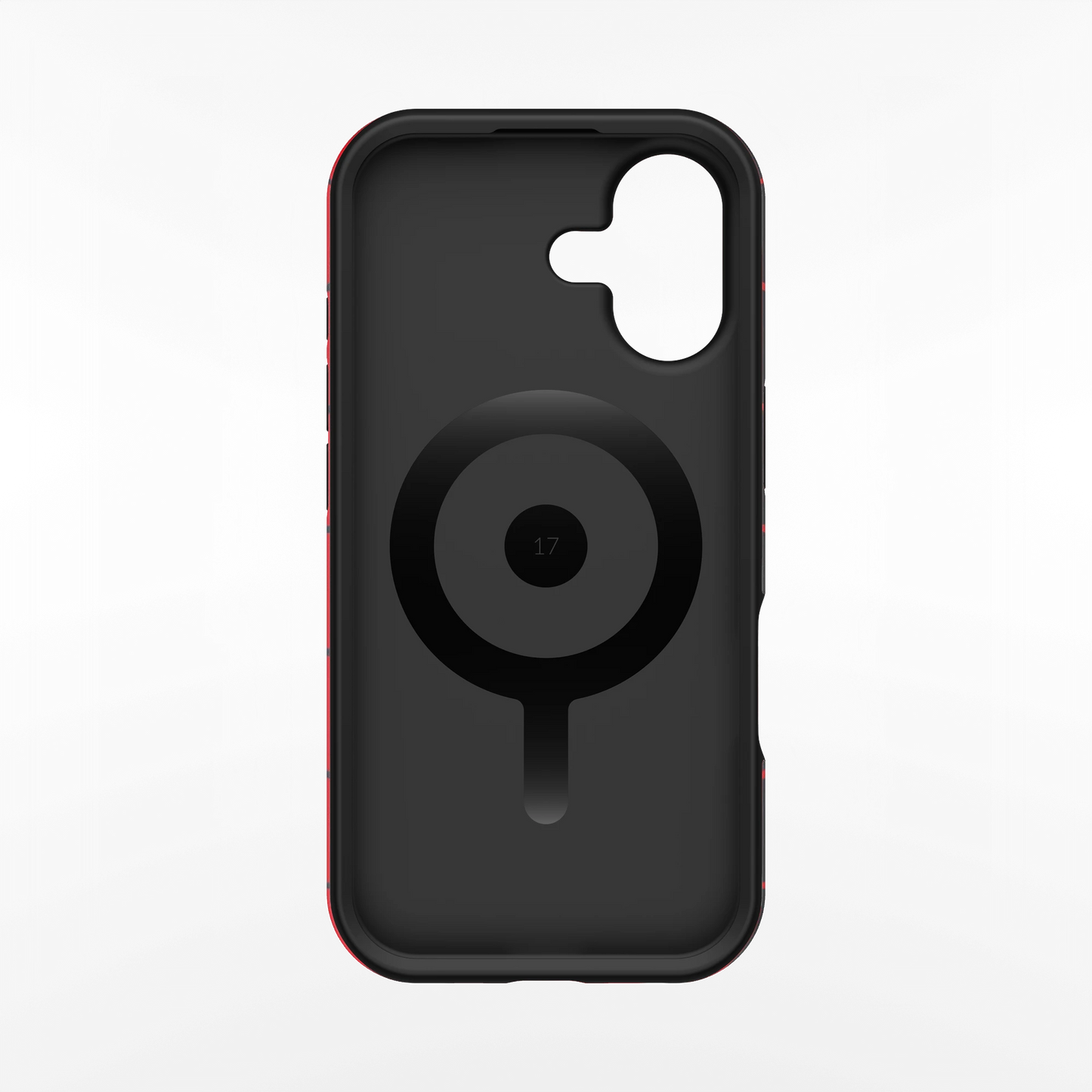 Crimson Stripe iPhone Case