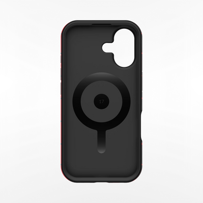 Crimson Stripe iPhone Case