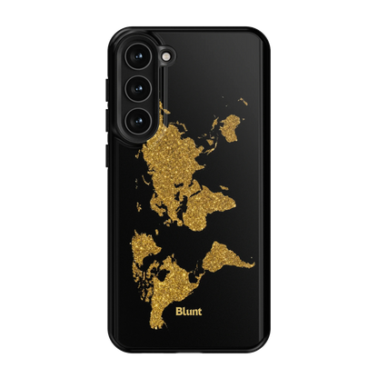 Golden-Border-samsung-case-Galaxy S23 Plus-1