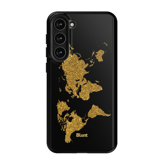 Golden-Border-samsung-case-Galaxy S23 Plus-1