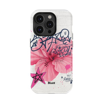 Grafitti Blossom iPhone Case