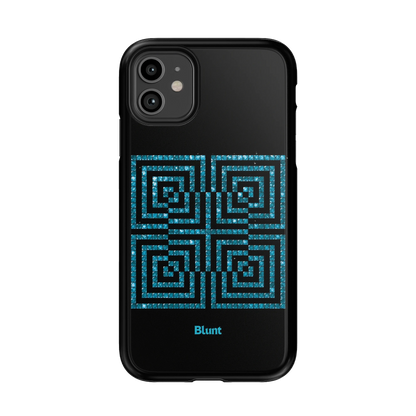 Grid iPhone Case