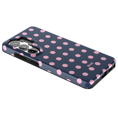 Navy-Polka-samsung-case-Galaxy S26 Ultra-2