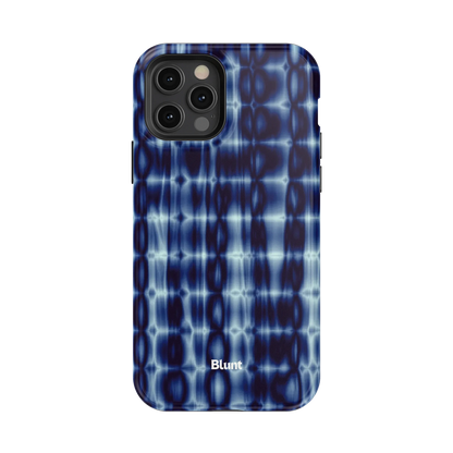 Blue Ripple iPhone Case