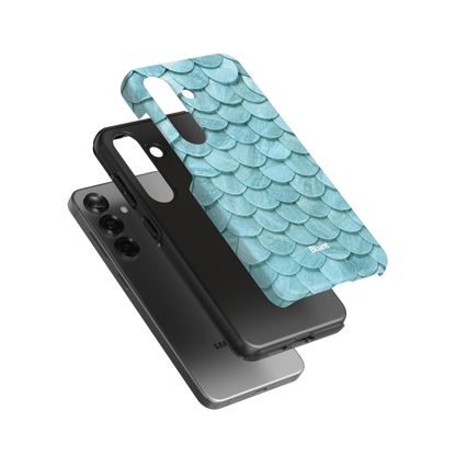 Blue Seafoam Samsung Case