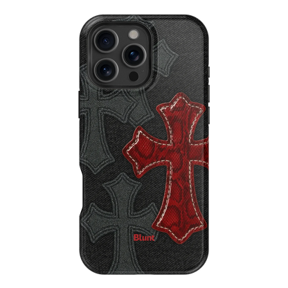 Crimson Cross iPhone Case