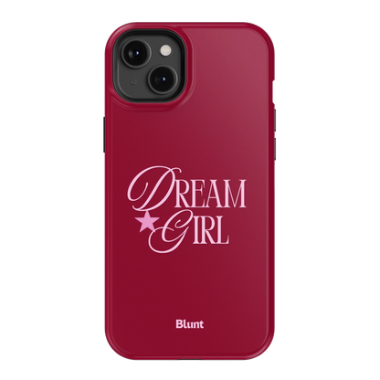 Dream Girl Maroon iPhone Case