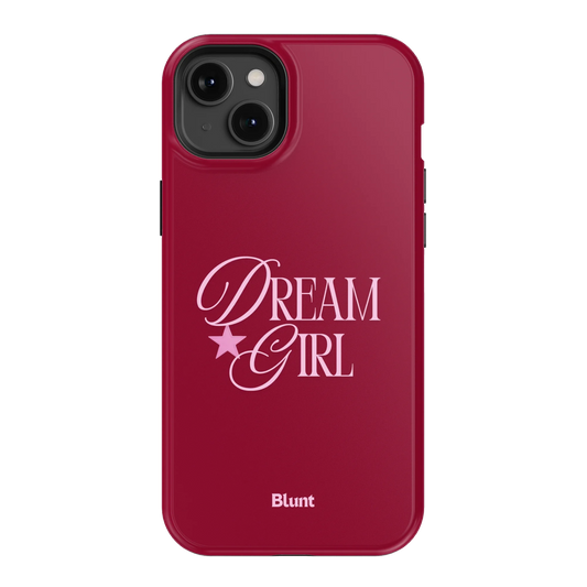 Dream Girl Maroon iPhone Case