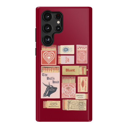 Red Crown Samsung Case