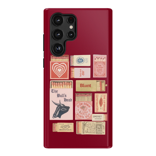 Red Crown Samsung Case