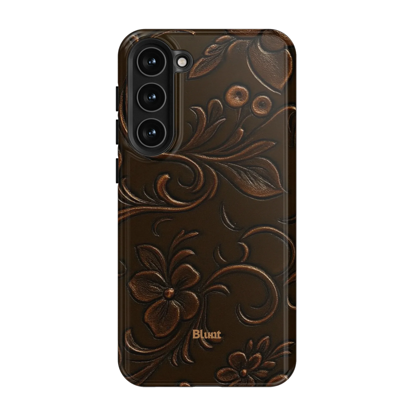 Tooled Leather Samsung Case