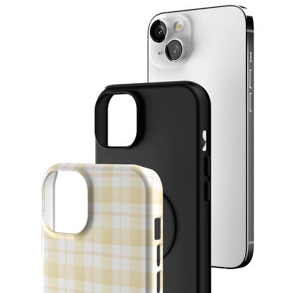 Blue-Lemonplaid-iphone-case-iPhone 14 Plus-3