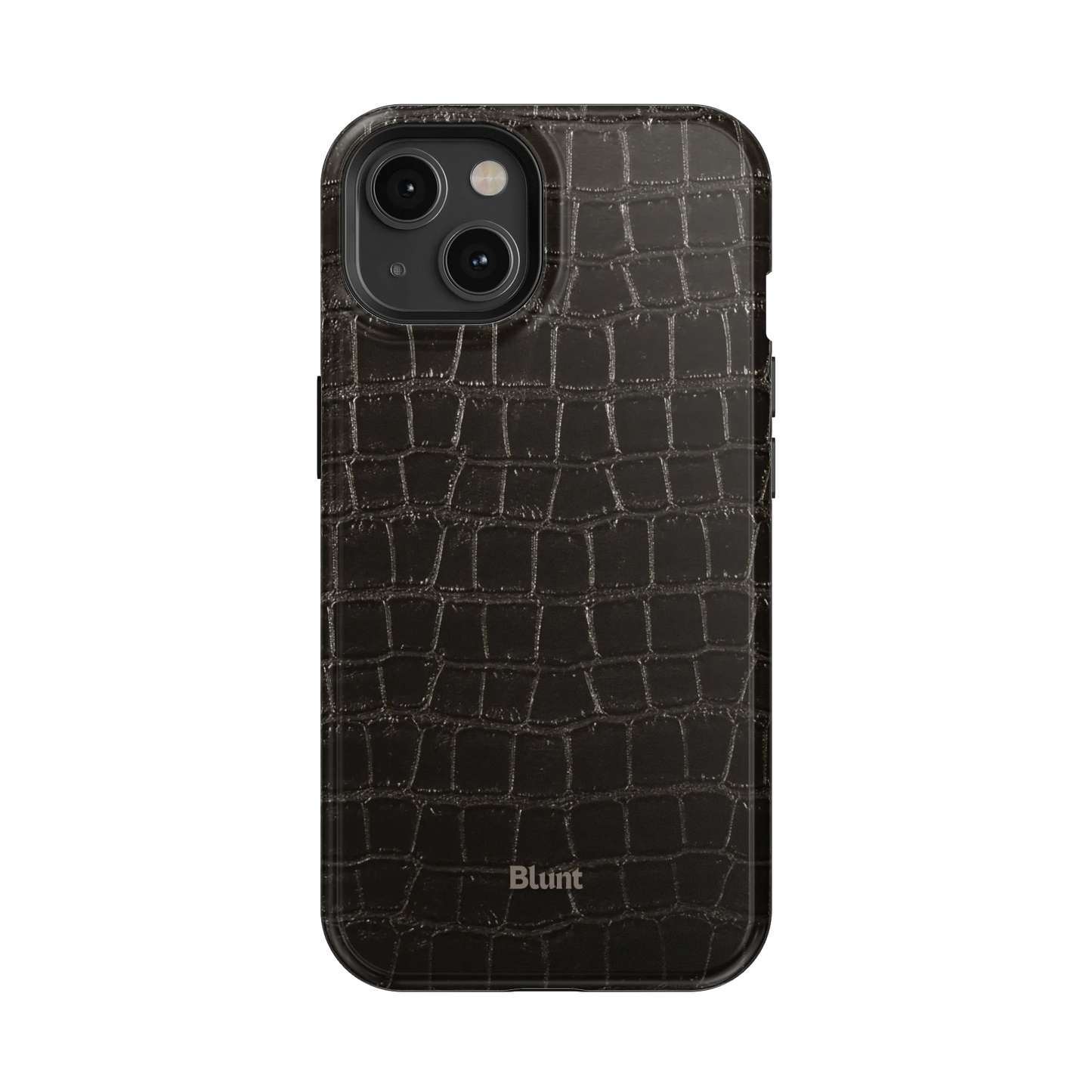 Onyx Croc iPhone Case