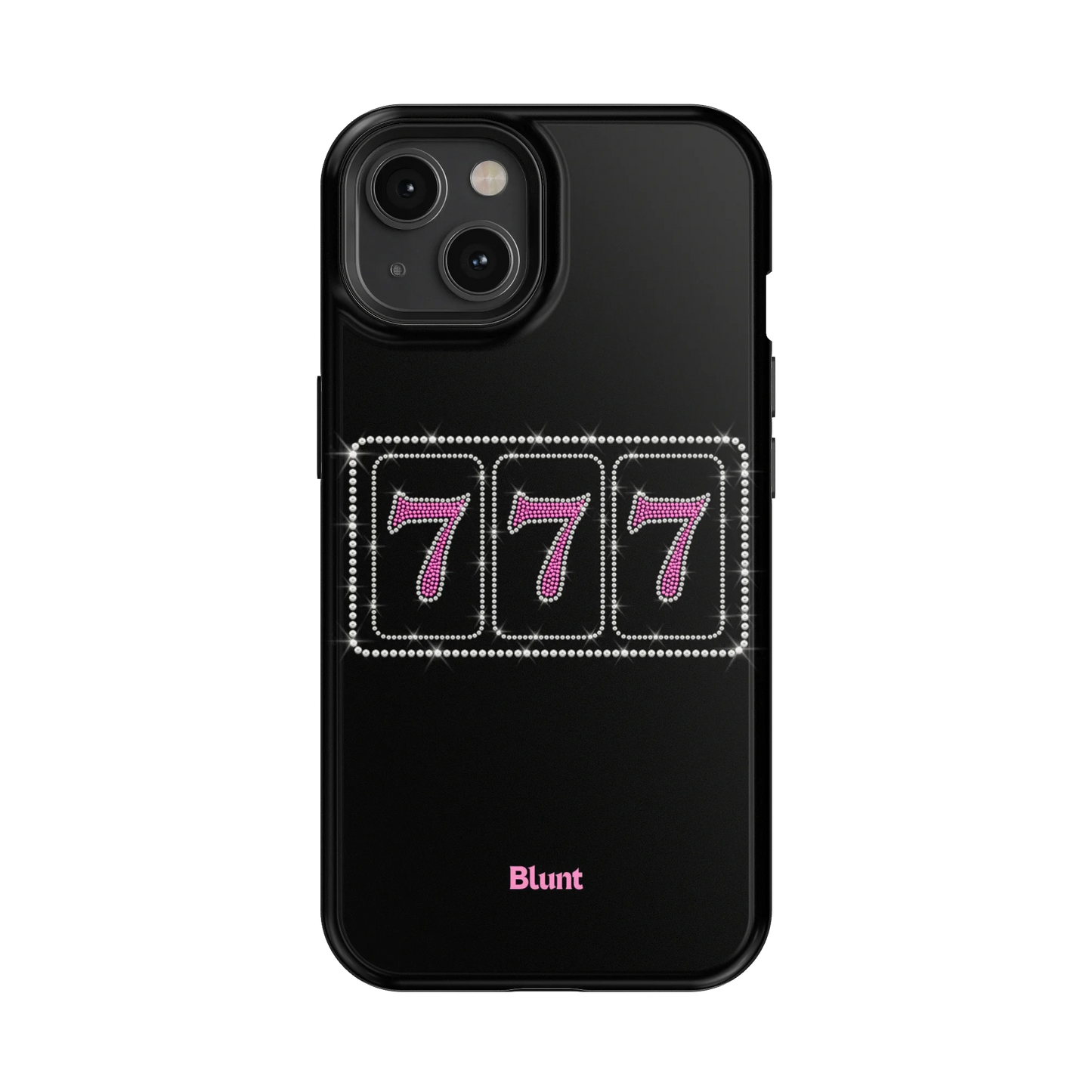 Pink Lucky 777 iPhone Case