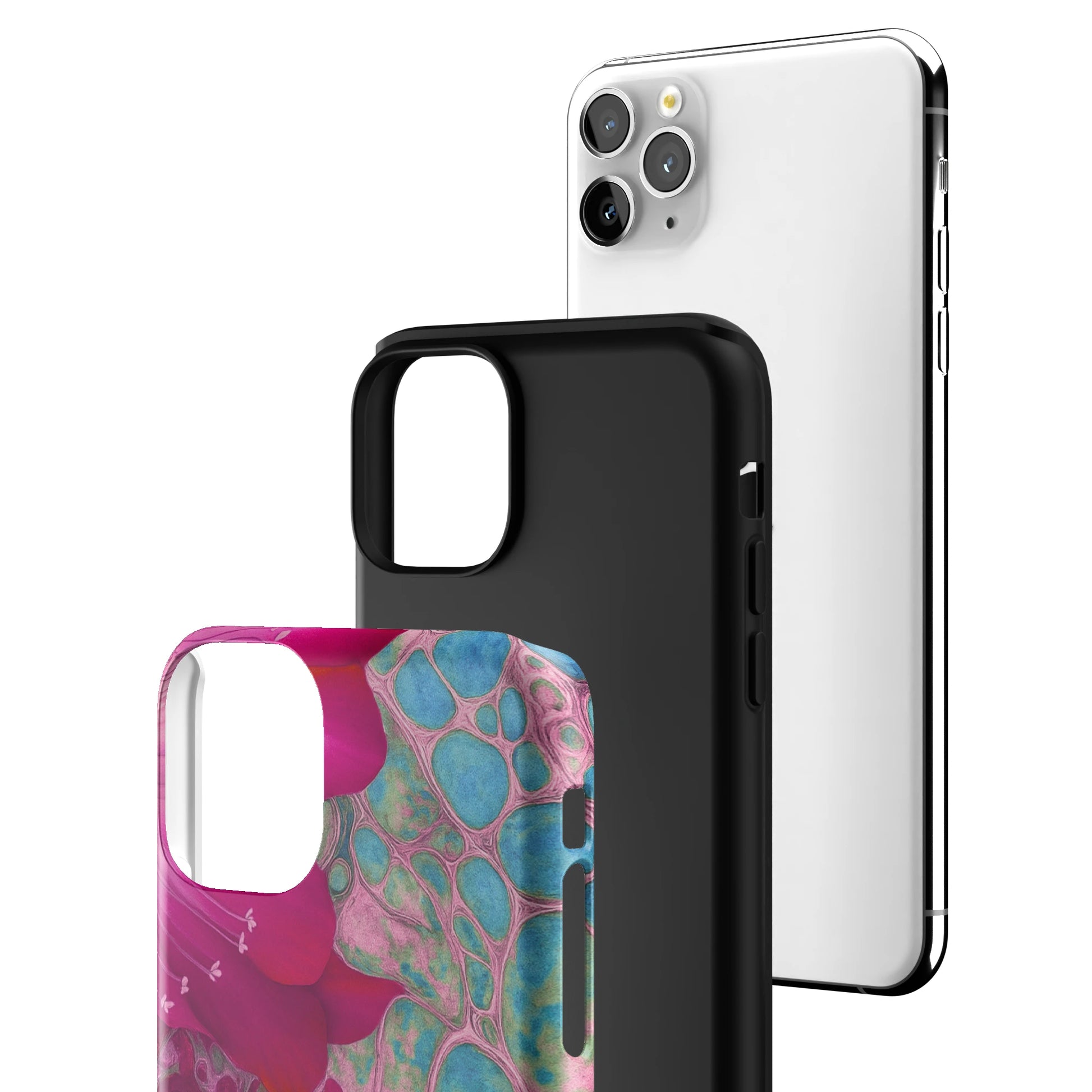 Electric Blossom iPhone Case gallery - Iphone_11_Pro_Max_3