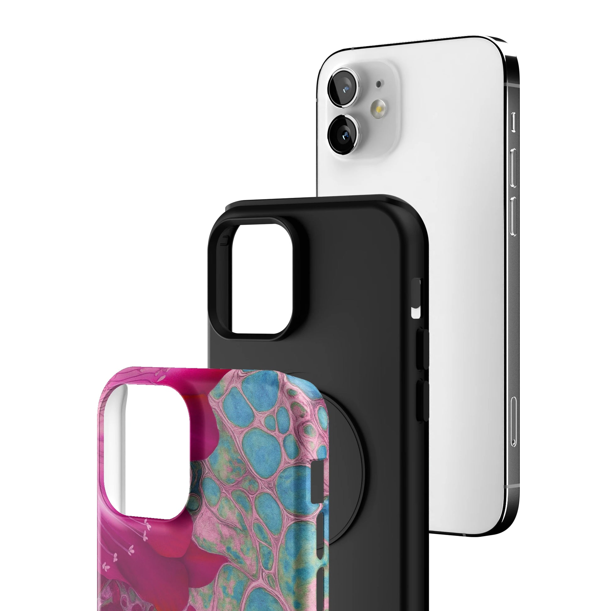 Electric Blossom iPhone Case gallery - Iphone_12_Iphone_3