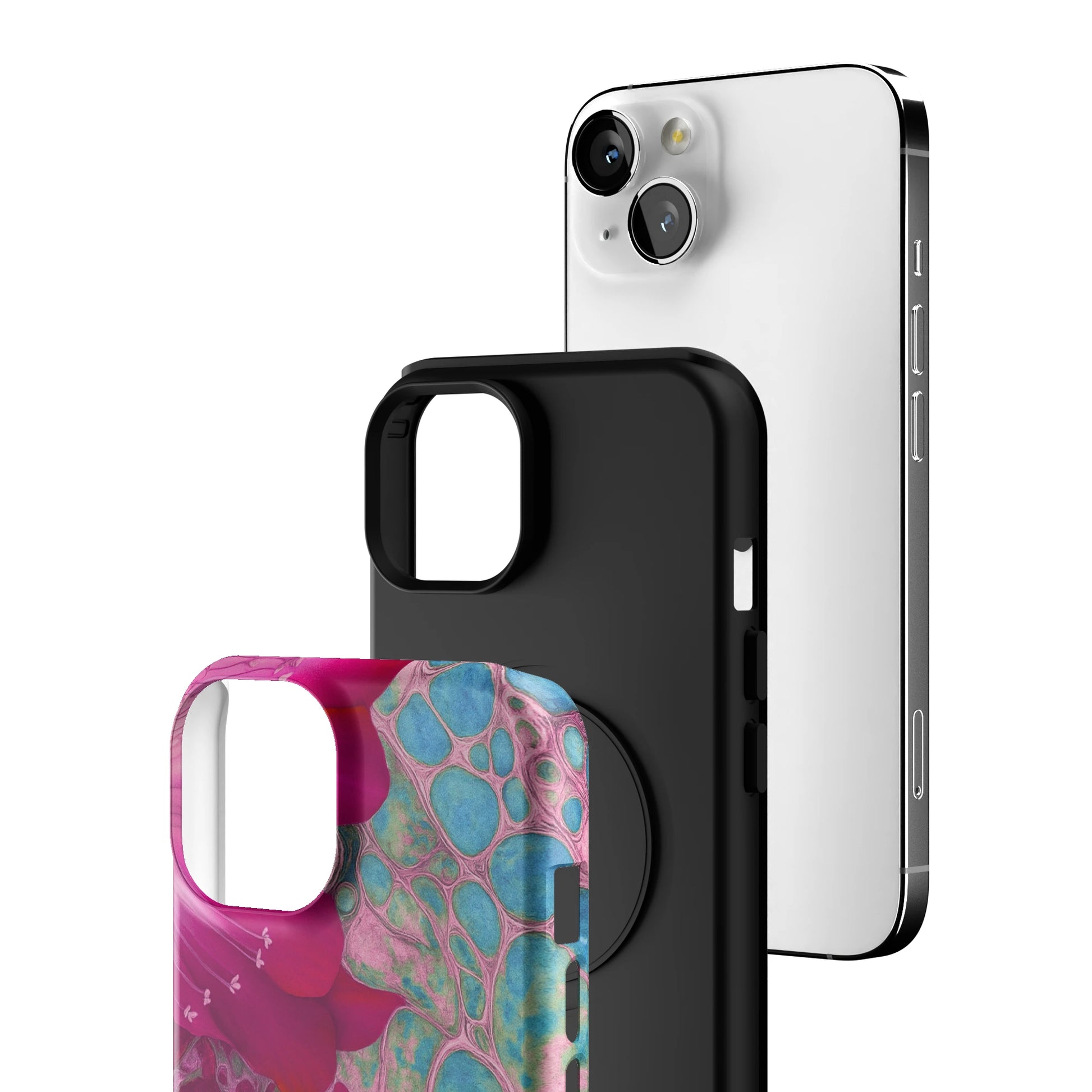 Electric Blossom iPhone Case gallery - Iphone_13_Iphone_3