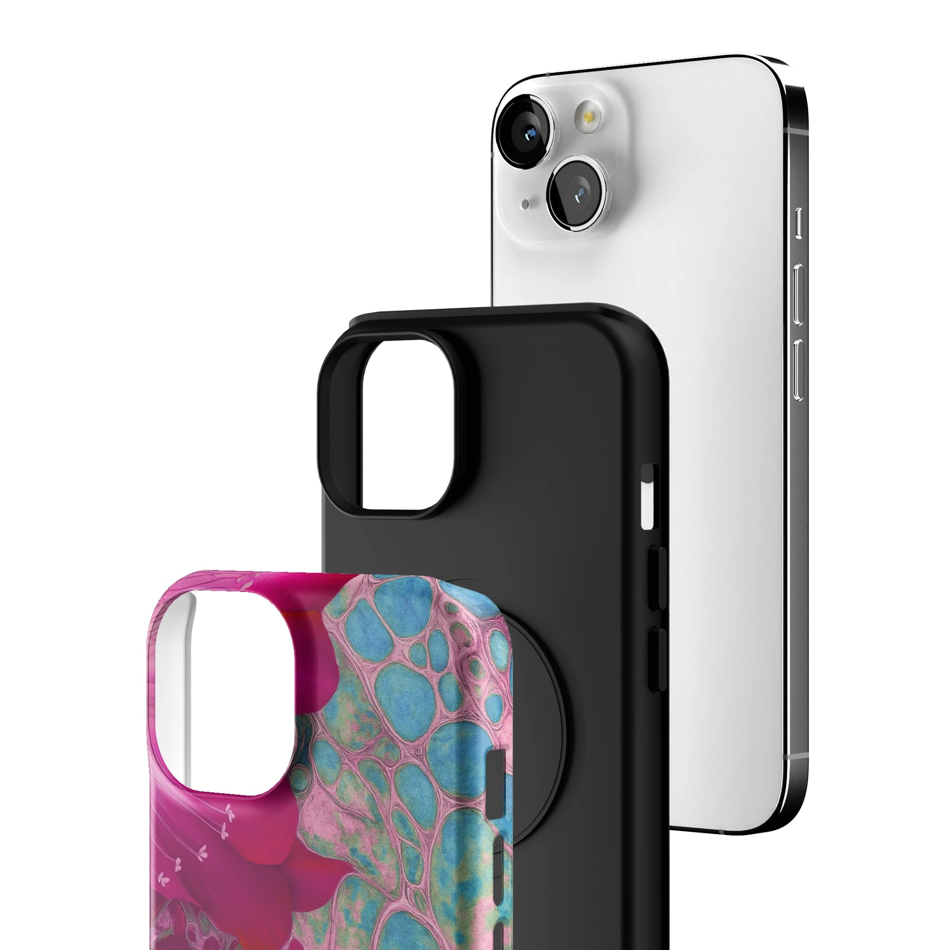 Electric Blossom iPhone Case gallery - Iphone_14_Iphone_3