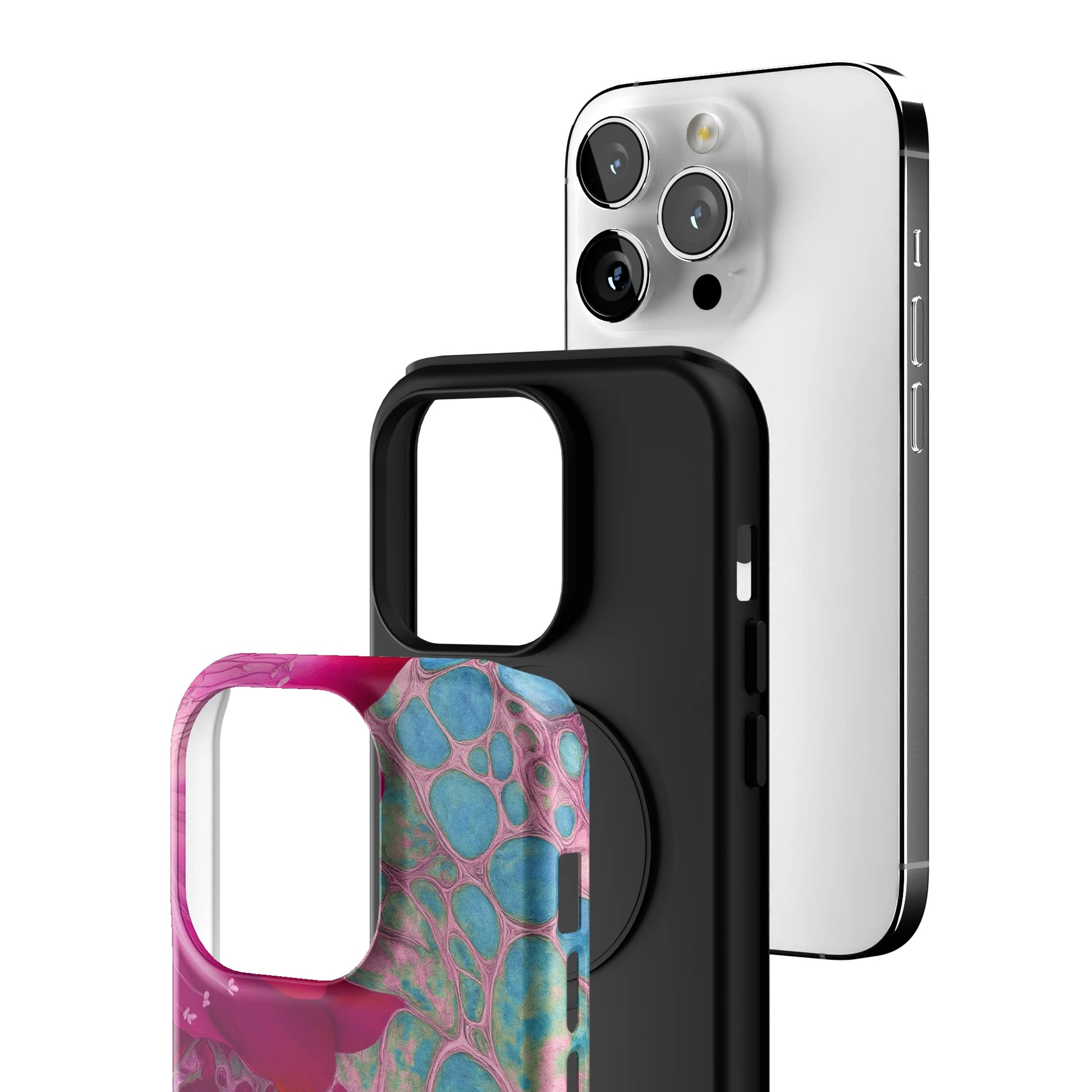 Electric Blossom iPhone Case gallery - Iphone_14_Pro_3