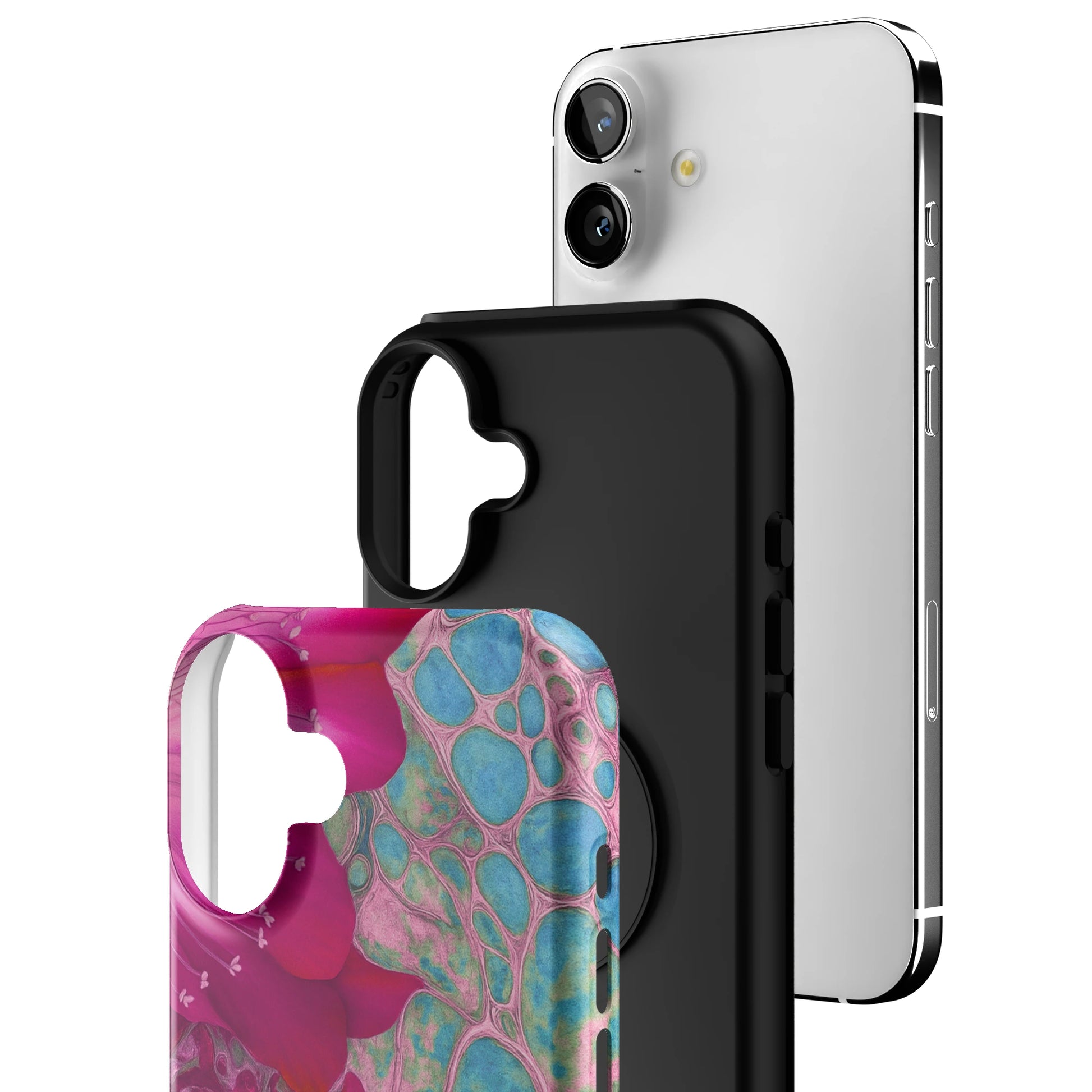 Electric Blossom iPhone Case gallery - Iphone_16_Mini_Air_Plus_3