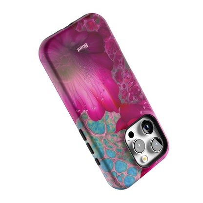 Electric Blossom iPhone Case gallery - Iphone_16_Pro_5