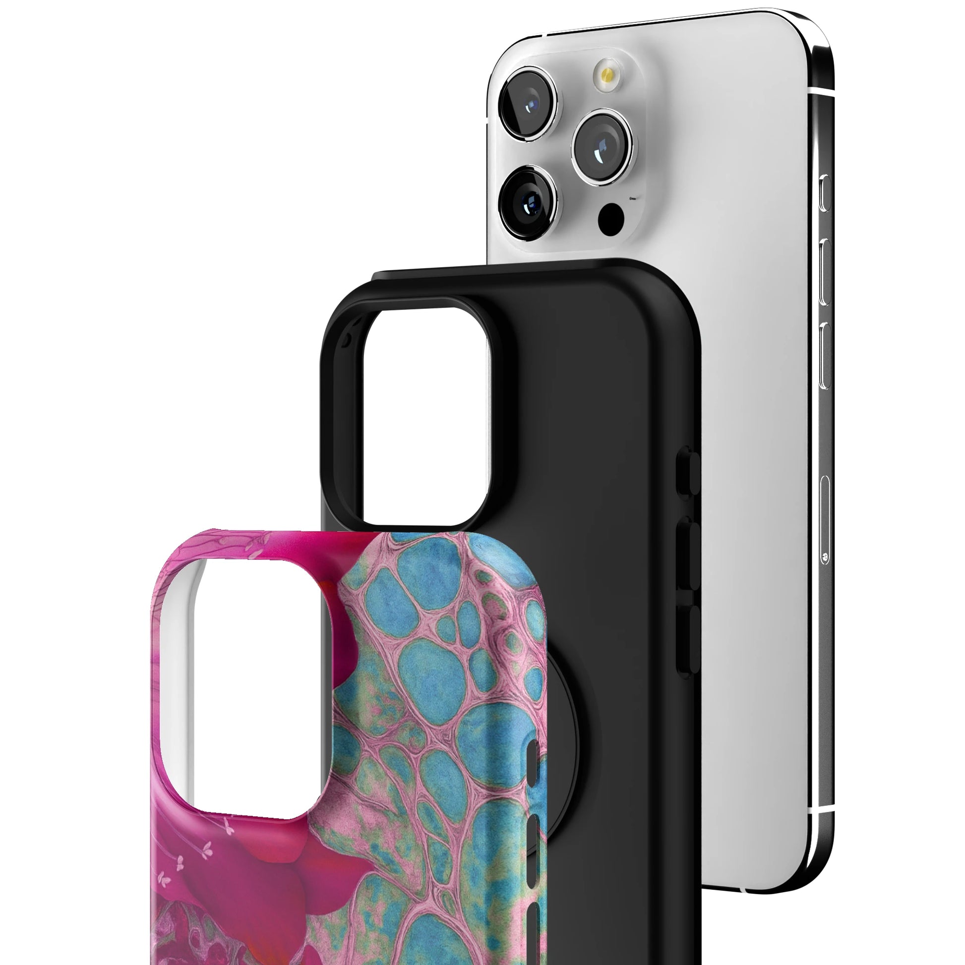 Electric Blossom iPhone Case gallery - Iphone_16_Pro_Max_3