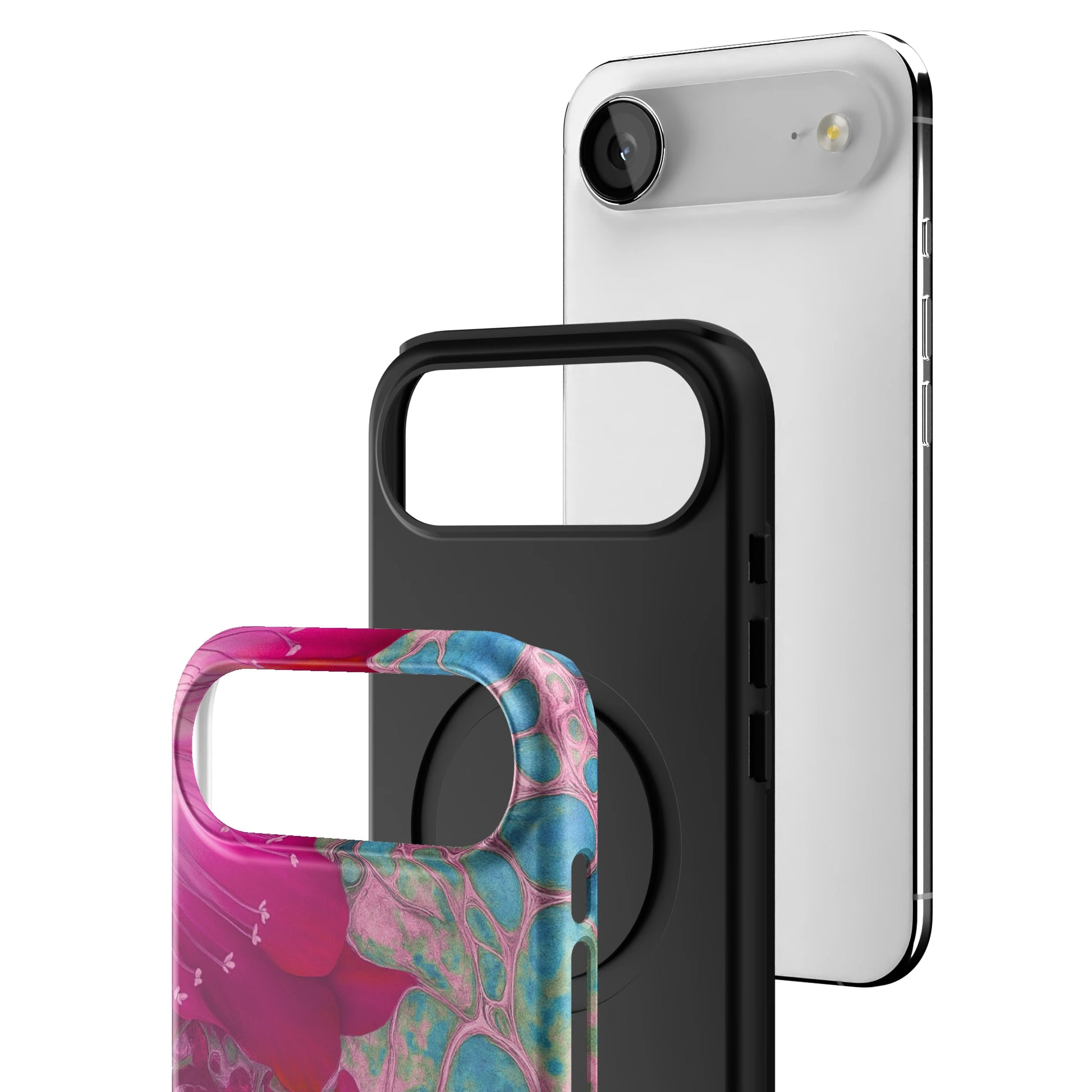 Electric Blossom iPhone Case gallery - Iphone_17_Air_3