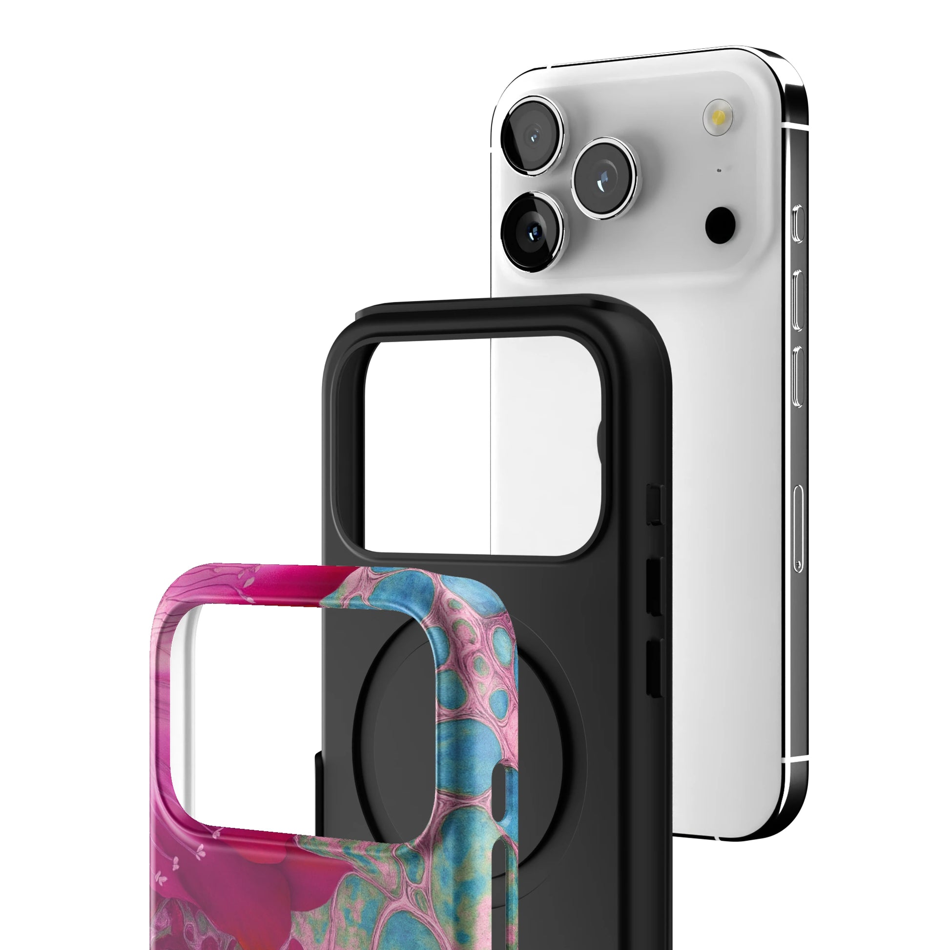 Electric Blossom iPhone Case gallery - Iphone_17_Pro_3