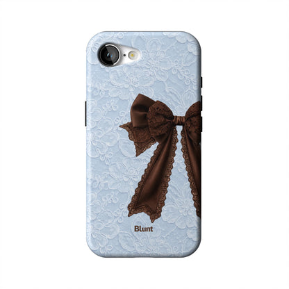Bleu Bow iPhone Case