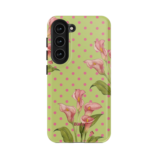 Matcha Bloom Samsung Case