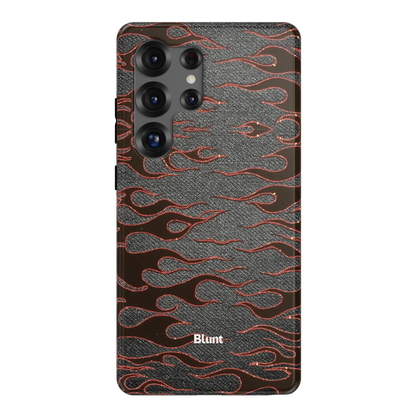Steel Flame Samsung Case