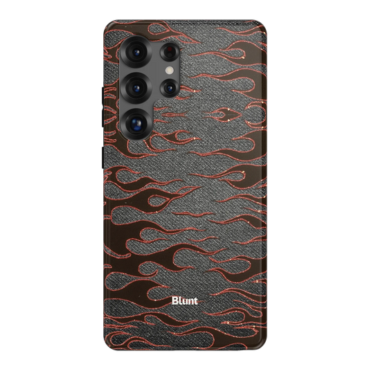 Steel Flame Samsung Case