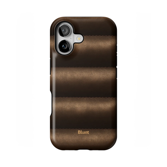 Mocha Puffer iPhone Case