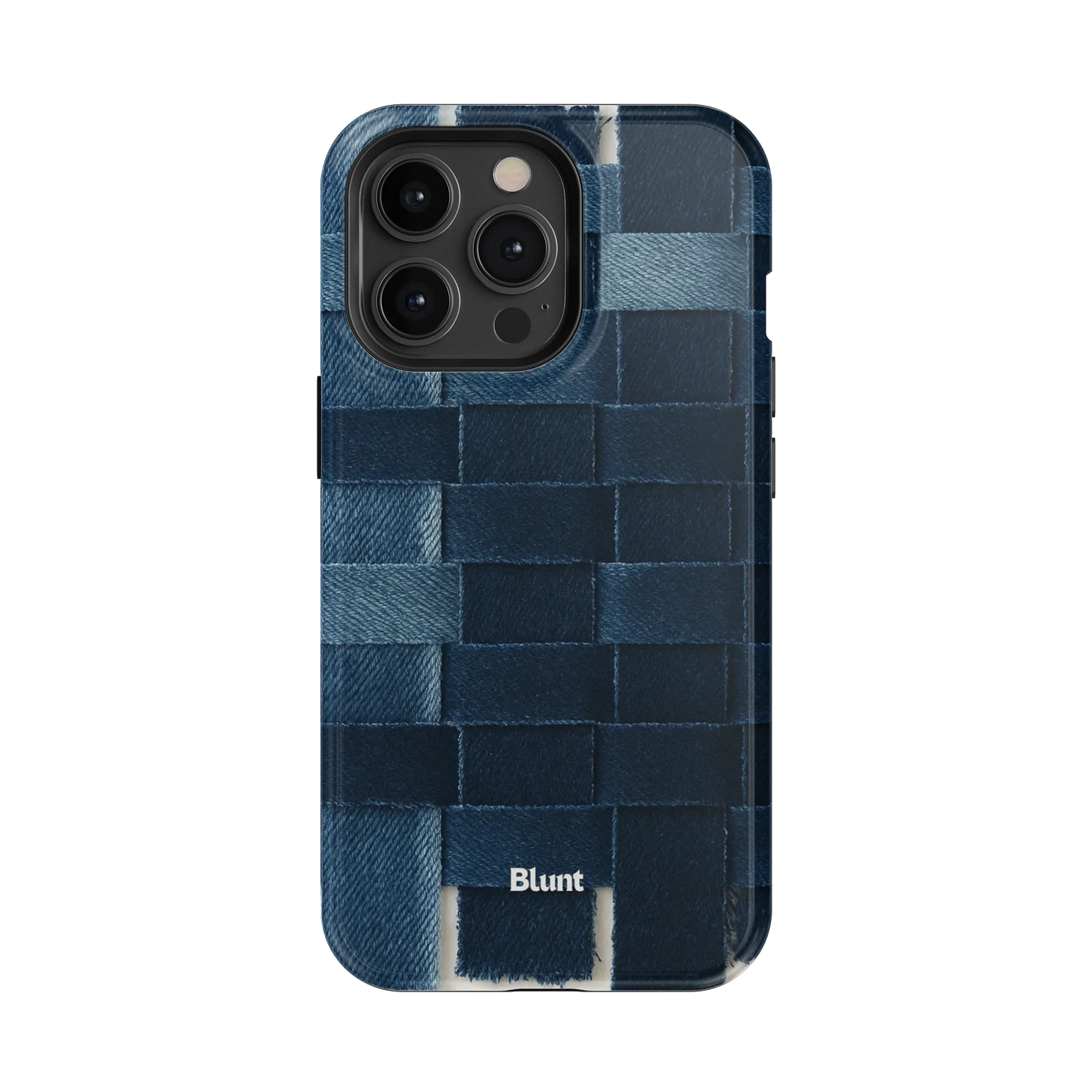 Indigo Weave iPhone Case