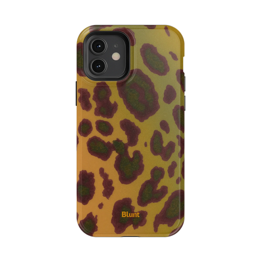 Cranberry Cheetah iPhone Case