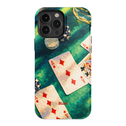 Painted Ace iPhone Case