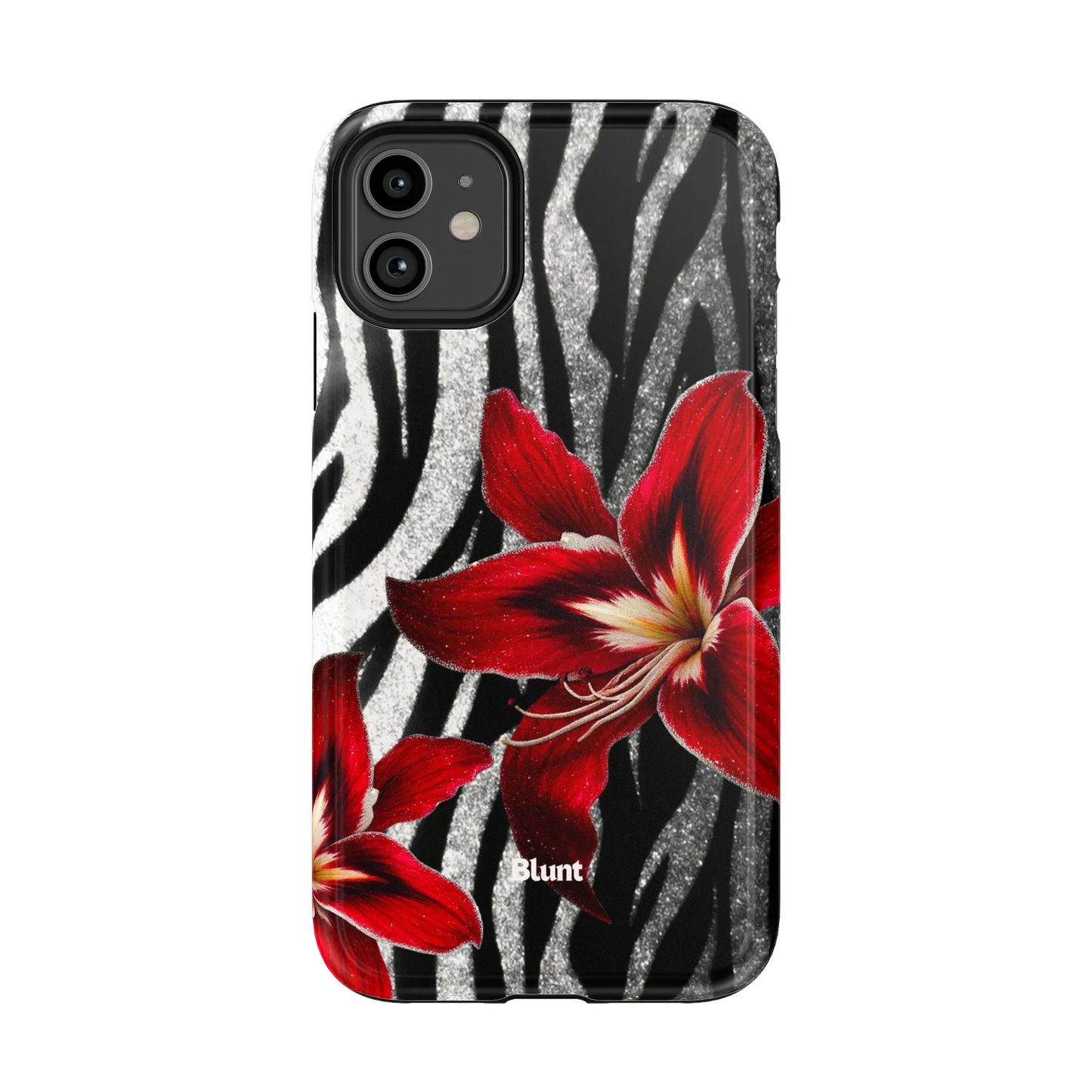 Zebra Rouge iPhone Case