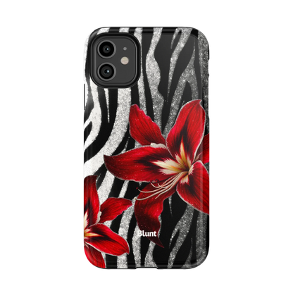 Zebra Rouge iPhone Case