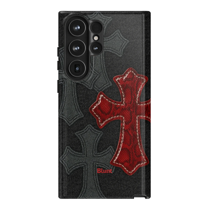 Crimson Cross Samsung Case