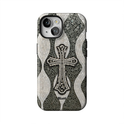Mosaic-Psalm-iphone-case-iPhone 15-1