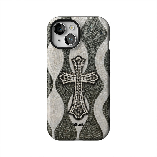 Mosaic-Psalm-iphone-case-iPhone 15-1